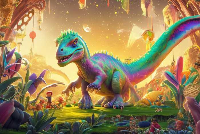儿童故事神秘的恐龙（神秘的恐龙世界主题幼儿园）