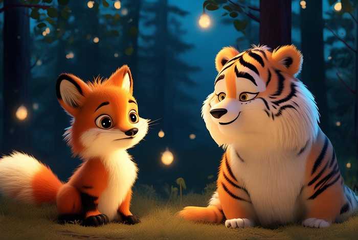 儿童睡前故事狐狸和老虎,幼儿睡前故事大全小狐狸和老虎 儿童睡前故事狐狸和老虎,幼儿睡前故事大全小狐狸和老虎