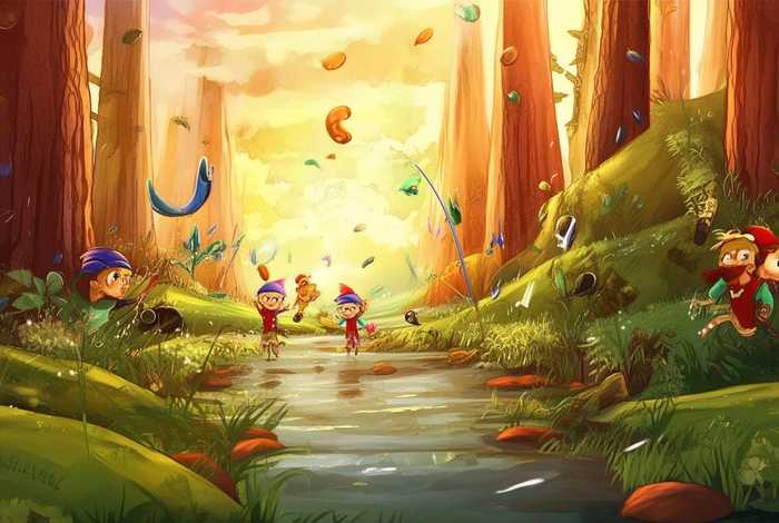 儿童森林故事 幼儿森林故事