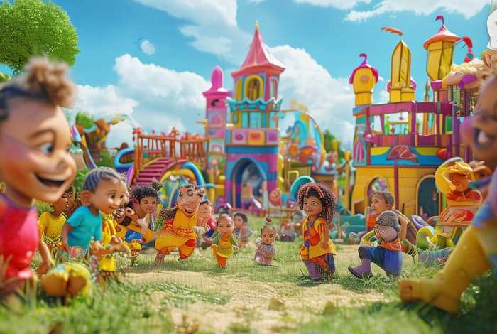 儿童游戏故事素材 - 游戏故事幼儿