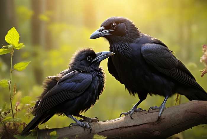 儿童故事乌鸦反哺的故事；乌鸦反哺的幼儿故事