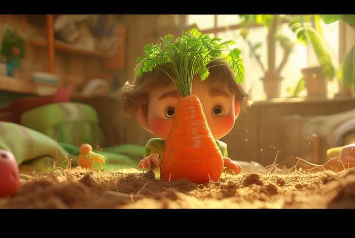 儿童故事睡前故事拔萝卜，睡前故事儿童拔萝卜完整版