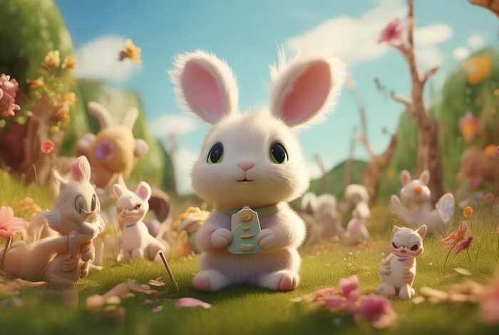 儿童故事表演关于小兔的 - 简单的关于小兔子的幼儿故事