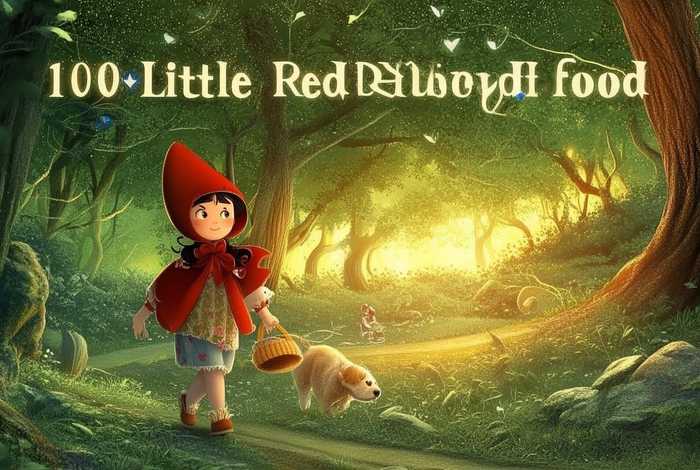 儿童寓言故事100篇小红帽，寓言故事小红帽幼儿睡前故事