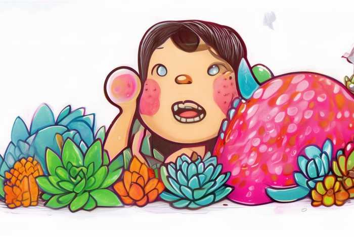 儿童多肉、儿童多肉吃动物内脏