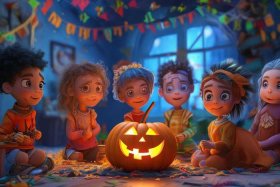 儿童万圣节小故事；万圣节幼儿小故事