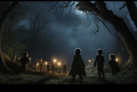 儿童吓人故事集文字，吓人故事视频