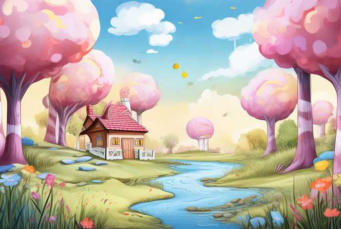 儿童故事背景无水印可保存下载 幼儿故事背景