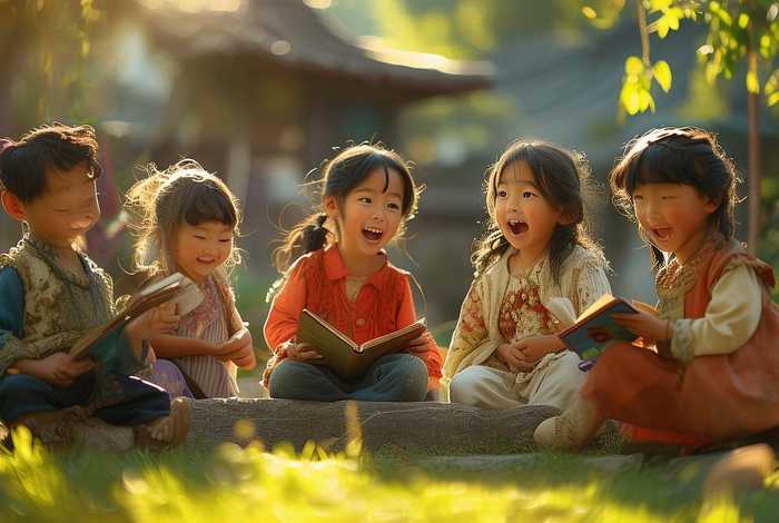 儿童古诗复习故事；幼儿古诗故事大全