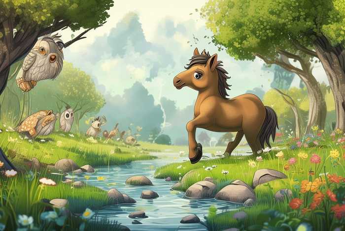 儿童故事有声版小马过河(小马过河有声讲故事) 儿童故事有声版小马过河(小马过河有声讲故事)