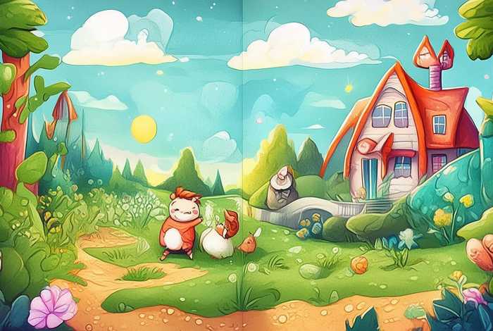 儿童故事素描本；绘本素描有故事情节