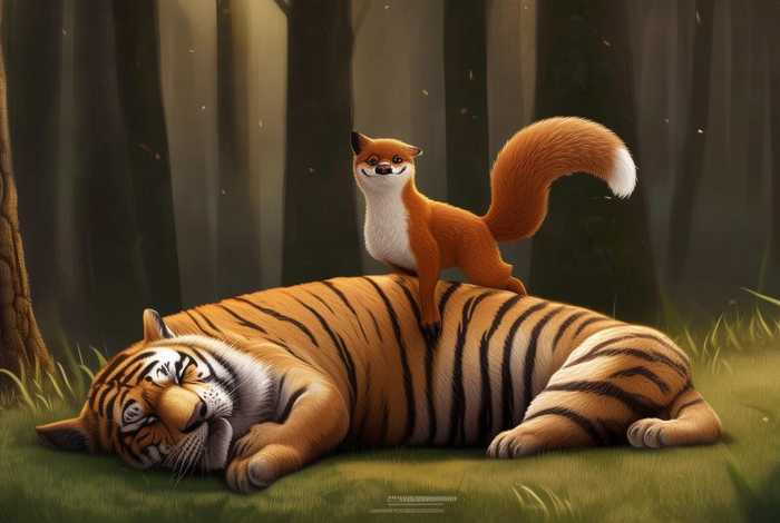 儿童睡前故事大全集狐假虎威，故事大全 睡前故事狐假虎威