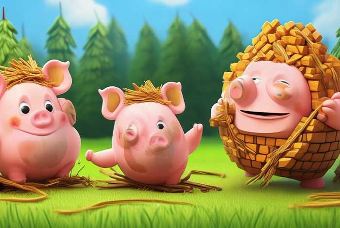 儿童故事三只小猪视频鞠萍视频 三只小猪故事视频表演