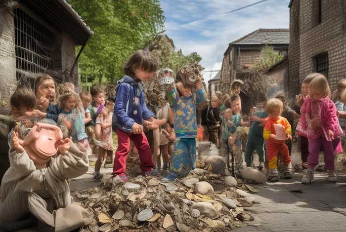 儿童演的此地无银三百两的故事；我想听此地无银三百两的故事