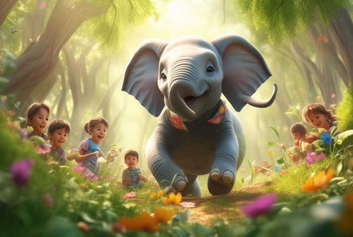 儿童歌曲：《可爱的小象》；儿童歌曲-《可爱的小象》