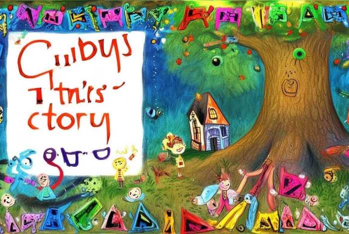 儿童故事图片带字图片、儿童故事图片带字