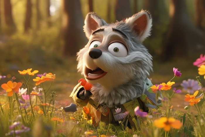 儿童故事傻乎乎的大灰狼（傻乎乎的大野狼幼儿故事听）