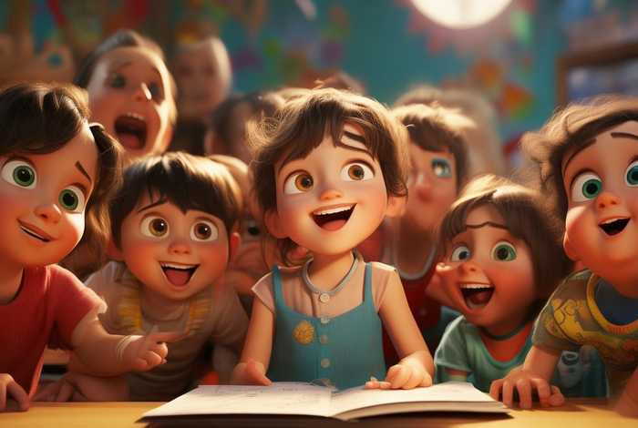 儿童表演讲故事；幼儿表演讲故事