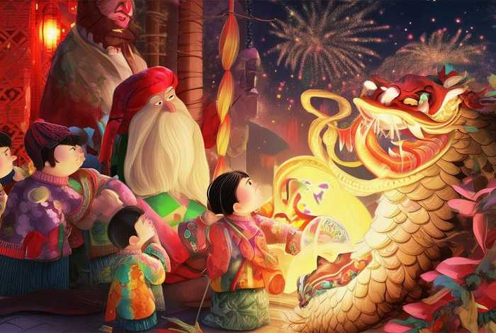儿童故事春节的传说（幼儿故事春节的传说）