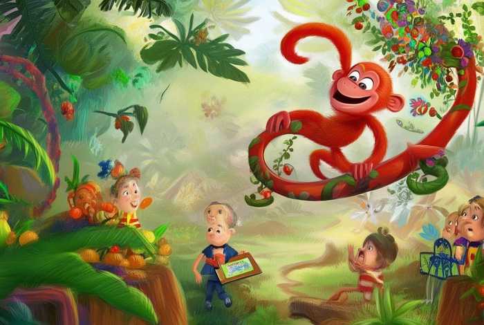 儿童故事猴子相关的故事、幼儿关于猴子的故事