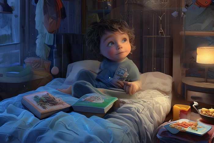 儿童睡前故事少吃零食 睡前吃零食的小故事