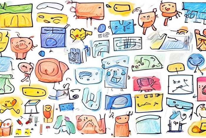 儿童素描图片简单；儿童素描图片简单大全