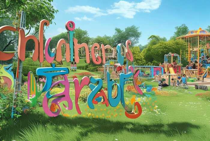 儿童乐园艺术字 - 儿童乐园艺术字怎么写