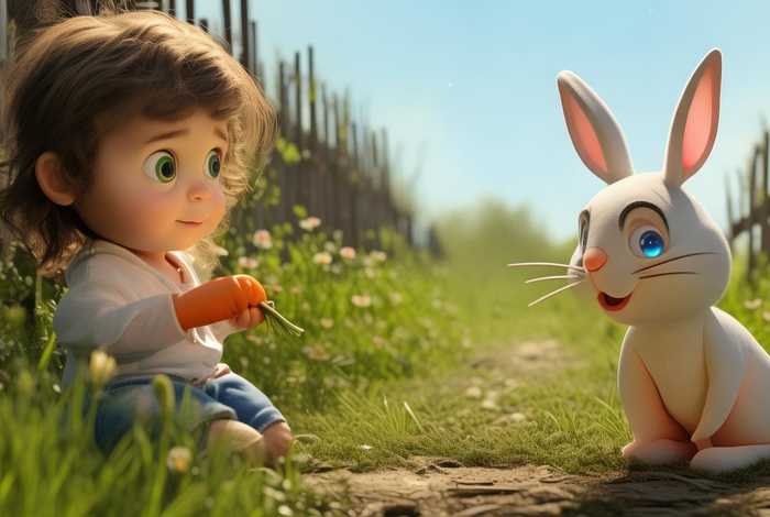 儿童故事守株待兔的故事、守株待兔的幼儿故事