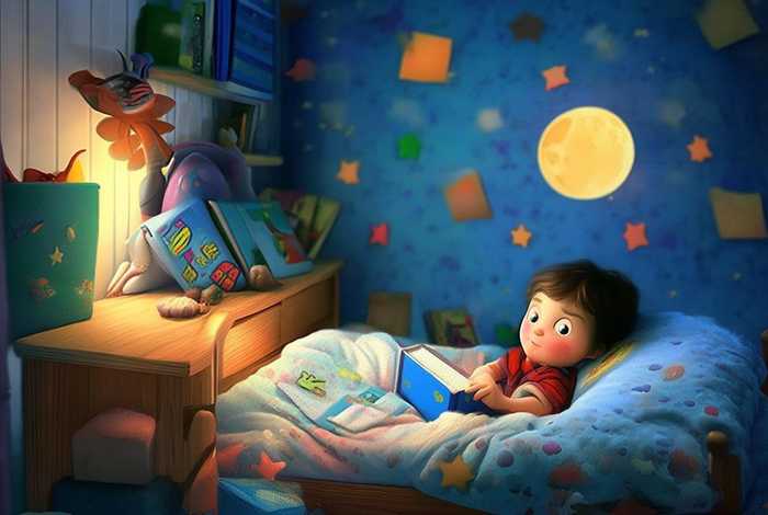 儿童睡前故事好处坏处 - 幼儿睡前故事好处