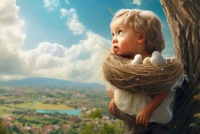 儿童故事背上的鸟窝 儿童文学 鸟背上的故乡