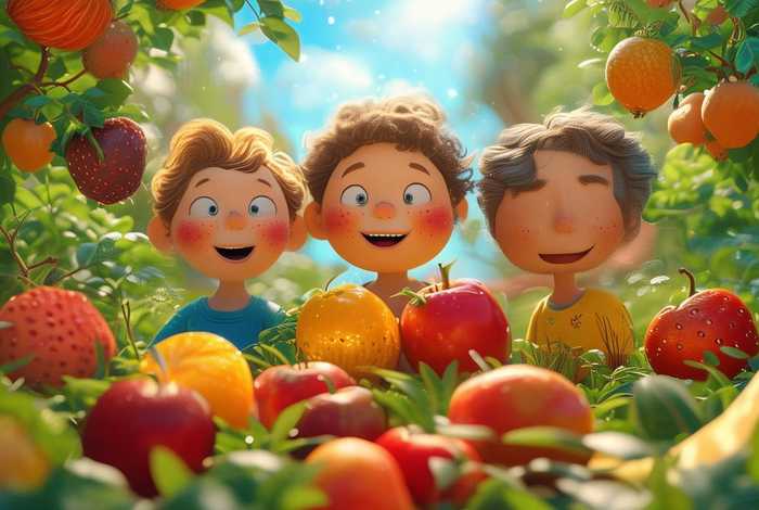 儿童水果故事3-6岁 - 幼儿水果故事大全