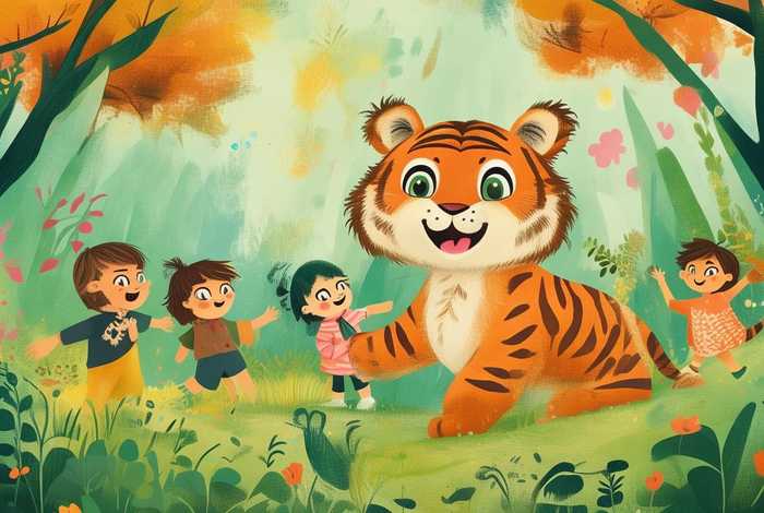 儿童老虎故事 - 幼儿老虎故事 儿童老虎故事 - 幼儿老虎故事
