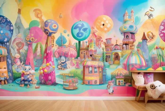 儿童故事主题墙大全（幼儿故事主题背景图片大全）