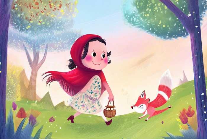 儿童绘本故事表演小红帽、幼儿绘本故事小红帽