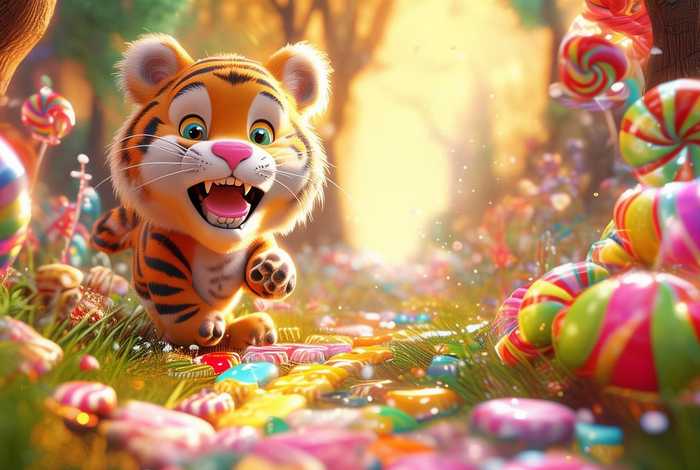 儿童睡前故事老虎吃糖全集 幼儿故事老虎吃糖