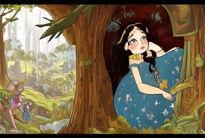 儿童故事公主民间故事；公主的民间故事