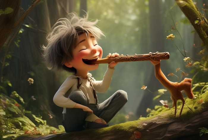儿童故事吹笛子；关于吹笛子的故事