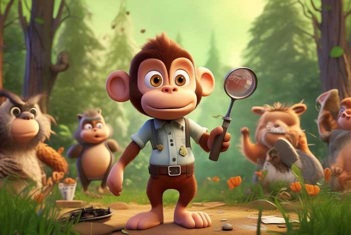 儿童故事猴子警长探案（猴子警长探案记的故事文字版）