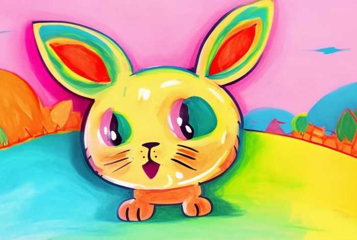 儿童画兔子的简单画法（儿童画兔子的简单画法教程）