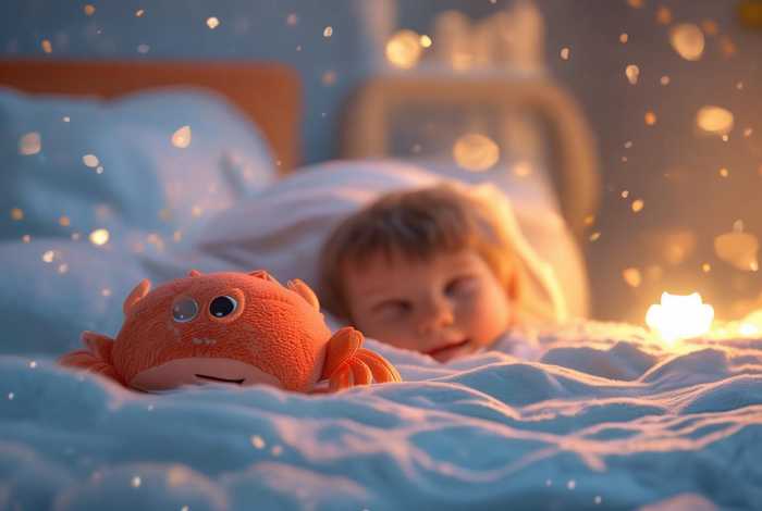 儿童睡前故事3-6岁催眠小螃蟹、小儿睡前故事在线听睡催眠小