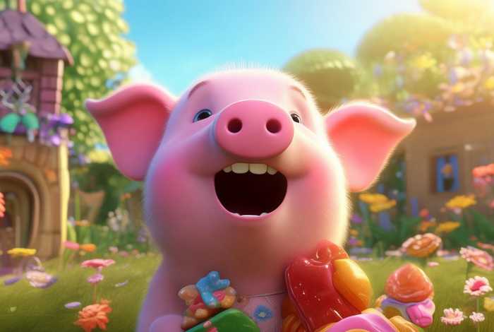 儿童故事爱吃糖、幼儿园绘本故事爱吃糖的小猪