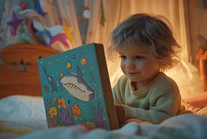 儿童故事书鲨鱼睡前故事 - 睡前小故事鲨鱼