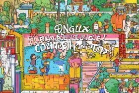 daily life英语连环画 - 英语连环画手抄报模板