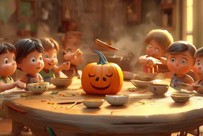 儿童故事南瓜汤 南瓜汤幼儿绘本故事