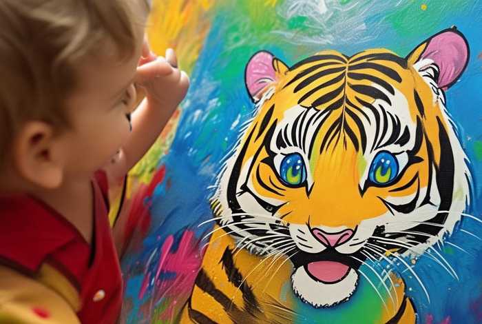 儿童画虎的完整版，儿童画虎的完整版怎么画