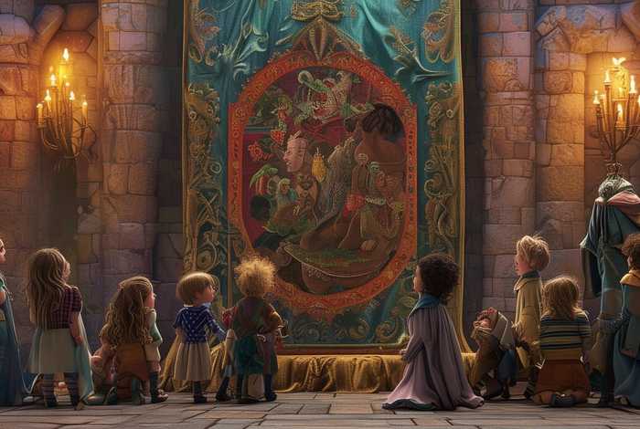 儿童故事城堡里的故事；城堡里面的故事