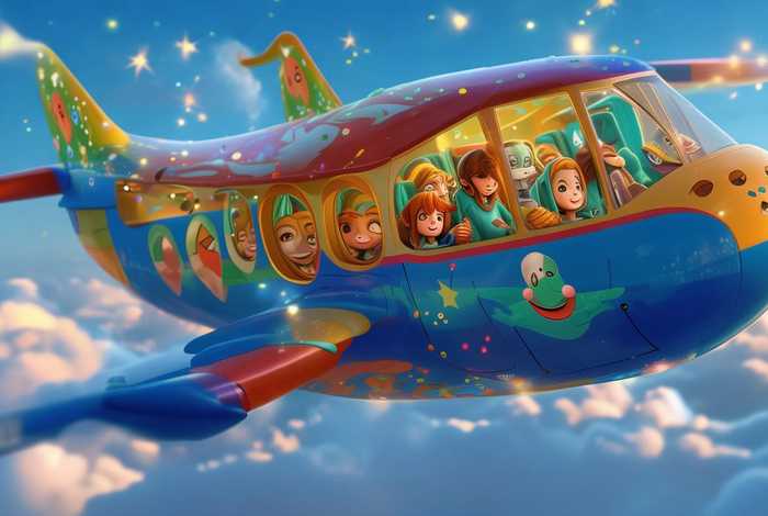 3-6岁儿童睡前故事坐飞机、飞机故事幼儿睡前故事文字