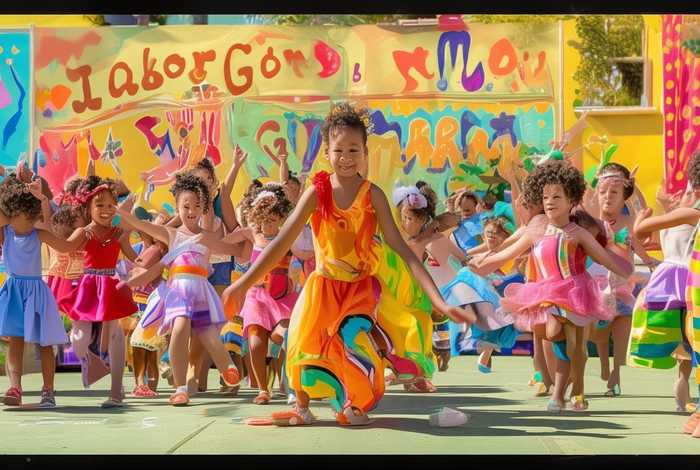 儿童歌曲劳动最光荣舞蹈视频、劳动最光荣儿歌舞蹈律动视频