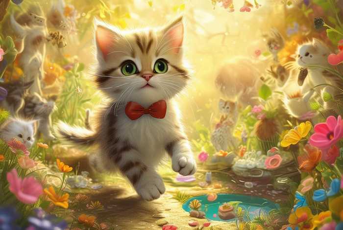 儿童故事《小猫》，幼儿小猫故事大全