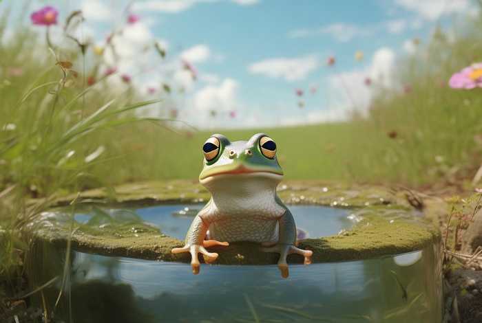 儿童成语故事井底之蛙 幼儿成语故事井底之蛙 儿童成语故事井底之蛙 幼儿成语故事井底之蛙